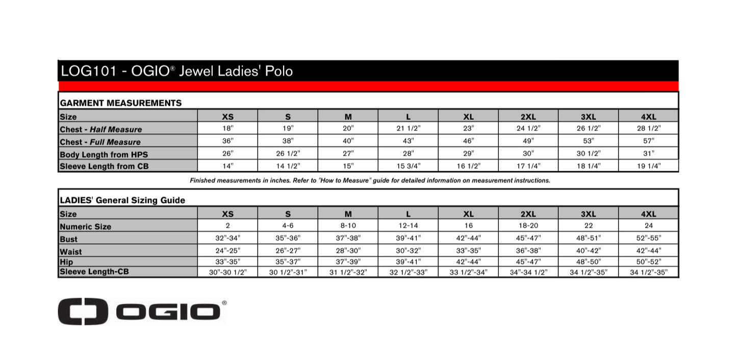 Oak Ridge - OGIO JEWEL Ladies Polo