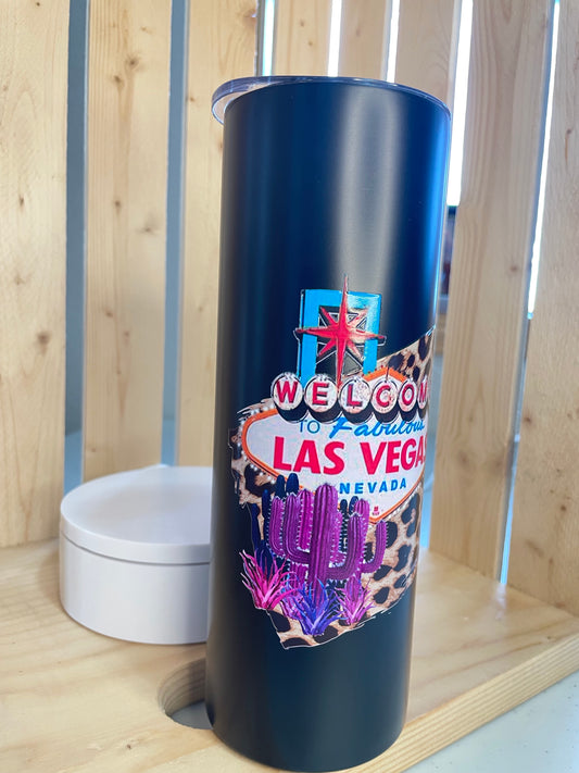 GH 20oz Tumbler - Black - Las Vegas
