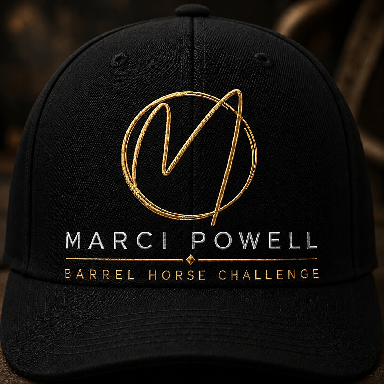 Marci Powell Challenge - Ball Cap New Gold/Silver Logo