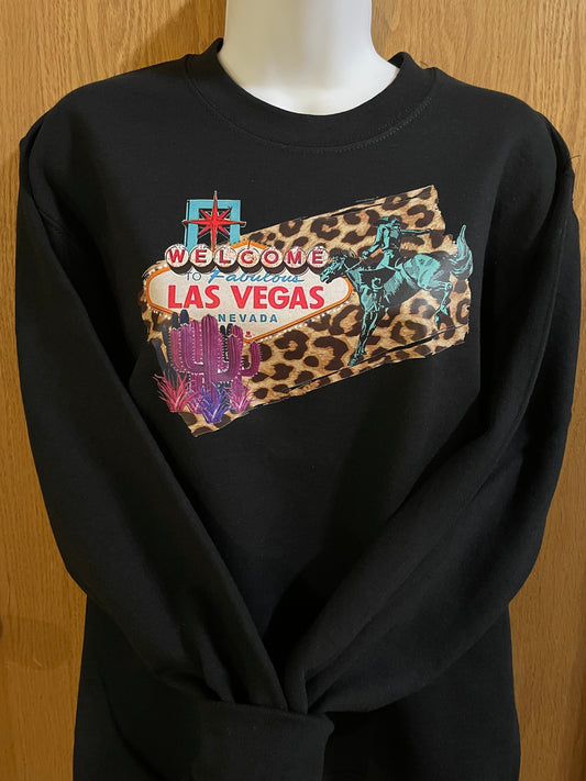 GH Adult Crewneck - S Black, Las Vegas