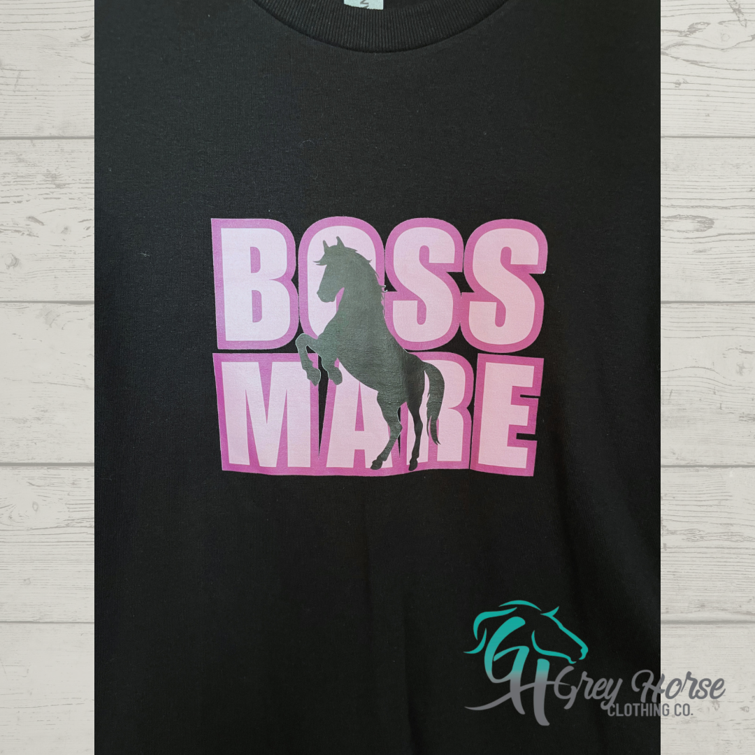 GH Adult Tshirt - M Black, Boss Mare