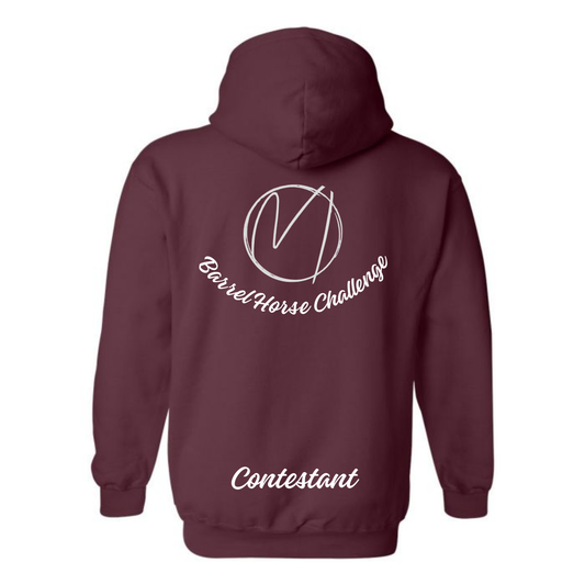 Marci Powell - Barrel Horse Challenge - Hoodie Maroon