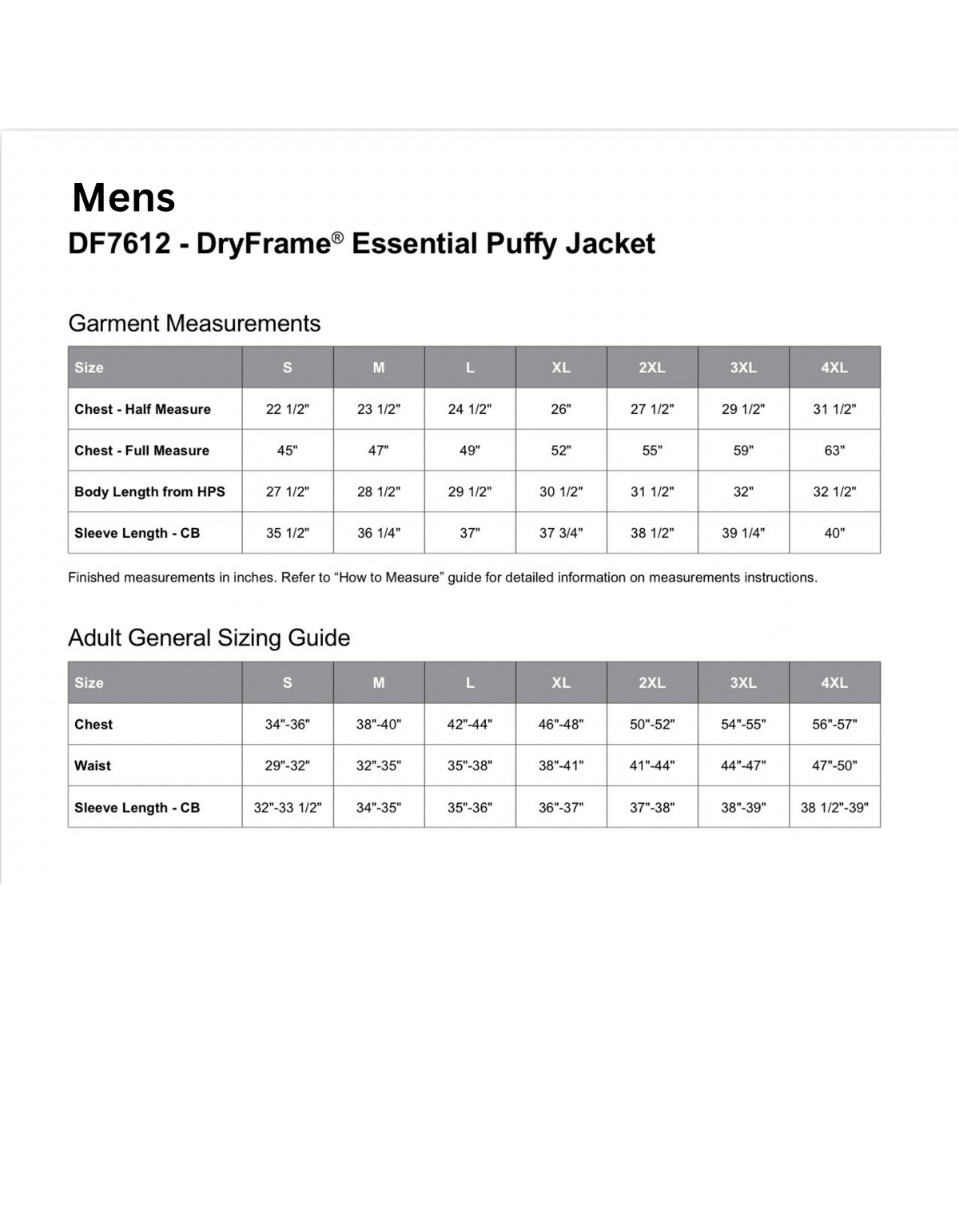 RME Penning - Mens Puff Jacket